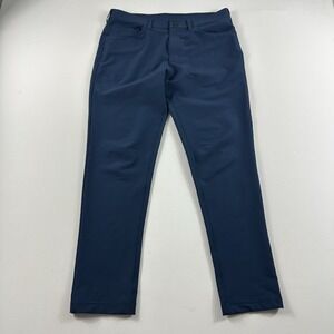 Public Rec 5-Pocket Pants Mens‎ 31x30 Blue Travel Golf Work Performance Stretch